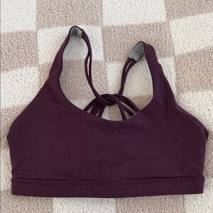 Born Primitive Strappy Sports Bra - Plum